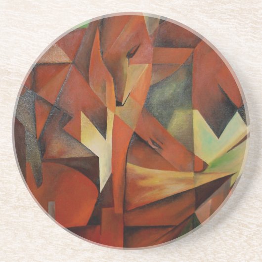 Dessous De Verre En Grès Renard (Devant)