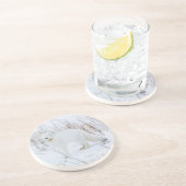 Dessous De Verre En Grès Renard arctique (Côté)