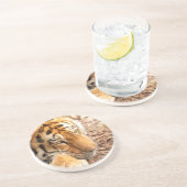 Dessous De Verre En Grès Repose de tigre (Côté)