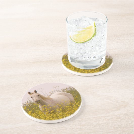 Dessous De Verre En Grès Ressort (Côté)