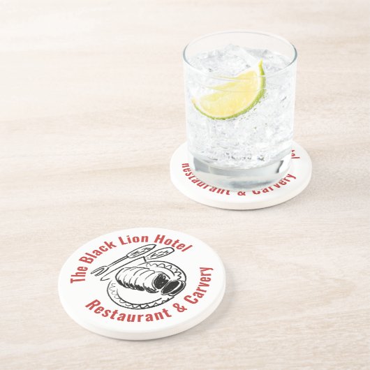 Dessous De Verre En Grès Restaurant (Côté)