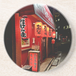 Dessous De Verre En Grès Restaurant à emporter de Tokyo Japon