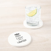 Dessous De Verre En Grès Restez calme, je suis avocat (Côté)