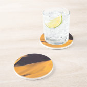 Dessous De Verre En Grès Résumé de dune de sable (Côté)