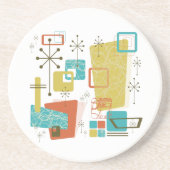 Dessous De Verre En Grès Rétro classique (Devant)