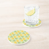 Dessous De Verre En Grès Rétros ananas (Côté)