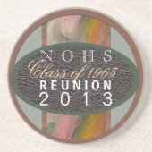 Dessous De Verre En Grès Réunion de classe (Devant)