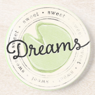Dessous De Verre En Grès rêve-cercle enchanteur SWEET BEAUTY MOTIVATIONNEL