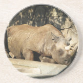 Dessous De Verre En Grès Rhino couché (Devant)