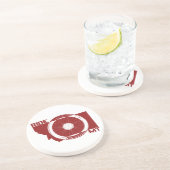 Dessous De Verre En Grès Ride Montana (Côté)