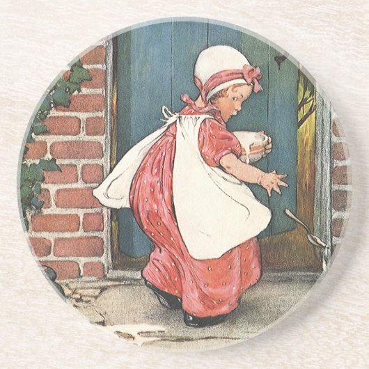 Dessous De Verre En Grès Rime enfant (Devant)