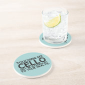 Dessous De Verre En Grès Risque de cello (Côté)