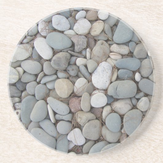 Dessous De Verre En Grès River Stones Automne Motifs (Devant)