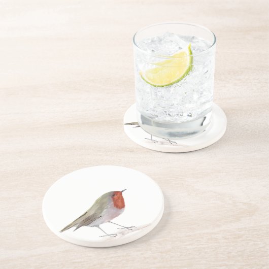 Dessous De Verre En Grès Robin (Côté)
