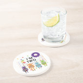 Dessous De Verre En Grès Robot 2e chemises et cadeaux d'anniversaire (Côté)