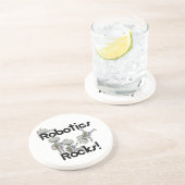 Dessous De Verre En Grès Roches de robotique (Côté)