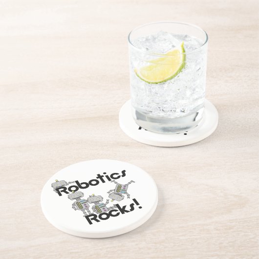 Dessous De Verre En Grès Roches de robotique (Côté)