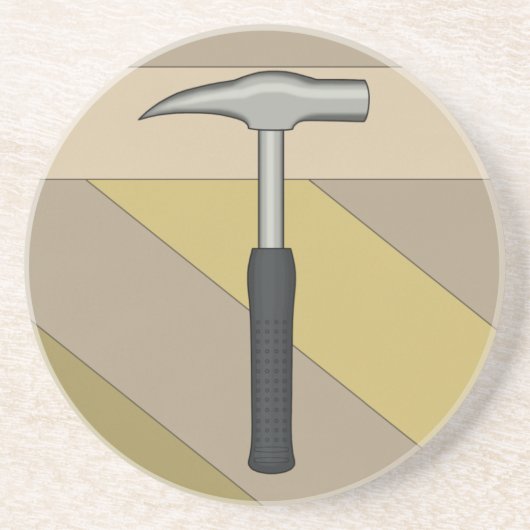 Dessous De Verre En Grès Rock Hammer (Devant)