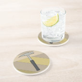 Dessous De Verre En Grès Rock Hammer (Côté)