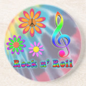 Dessous De Verre En Grès Rock n'Roll (Devant)