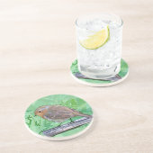 Dessous De Verre En Grès Rockin Robin (Côté)