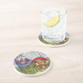 Dessous De Verre En Grès Roi Saint / Roi Chêne (Côté)