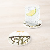 Dessous De Verre En Grès Rollercoaster (Côté)