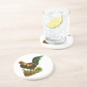 Dessous De Verre En Grès Rooster (Côté)
