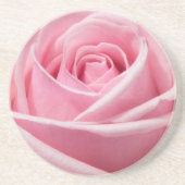 Dessous De Verre En Grès Rose douce (Devant)
