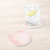 Dessous De Verre En Grès Rose Gritty (Côté)