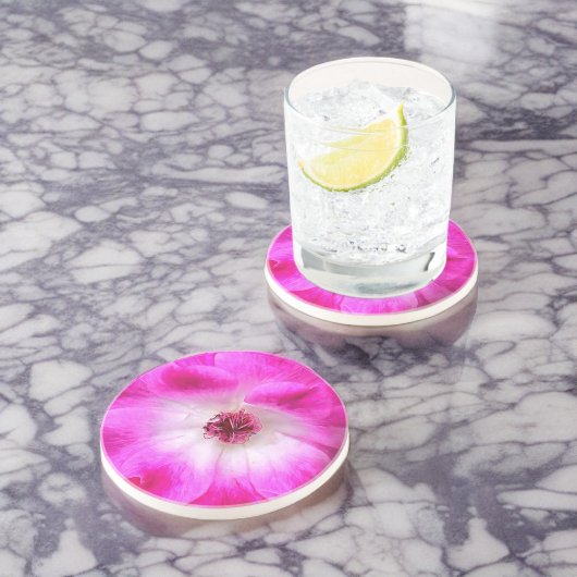 Dessous De Verre En Grès Roses d'iceberg rose