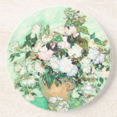 Dessous De Verre En Grès Roses par Vincent van Gogh (Devant)