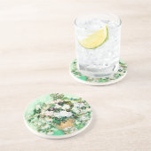 Dessous De Verre En Grès Roses par Vincent van Gogh (Côté)