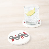 Dessous De Verre En Grès Roue (chaîne) (Côté)