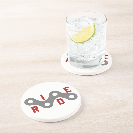 Dessous De Verre En Grès Roue (chaîne) (Côté)