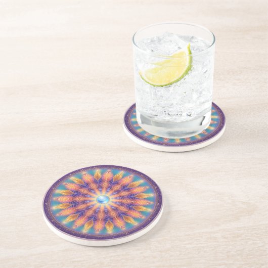 Dessous De Verre En Grès Roue légère murale (Côté)