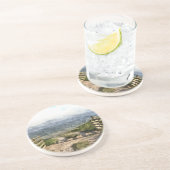 DESSOUS DE VERRE EN GRÈS ROUTE DE MONTAGNE (Côté)