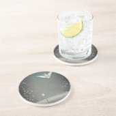 Dessous De Verre En Grès Rue Dove & Diamond (Côté)