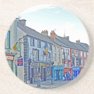 Dessous De Verre En Grès Rue Tom Wurl de Kilkenny