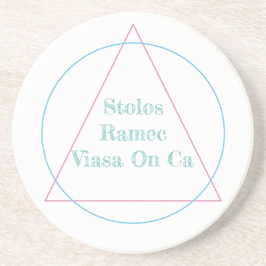 Dessous De Verre En Grès Sҭѳlӓs (Devant)