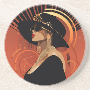 DESSOUS DE VERRE EN GRÈS SA COURONNE N° 3