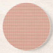 Dessous De Verre En Grès Sac à main élégant à motif de luxe discret (Devant)