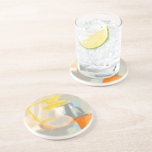 Dessous De Verre En Grès Sacré (Côté)