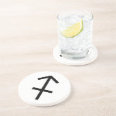 Dessous De Verre En Grès Sagittaire (Côté)