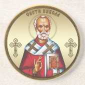 Dessous De Verre En Grès Saint Nicholas (Devant)