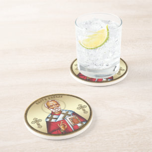 Dessous De Verre En Grès Saint Nicolas