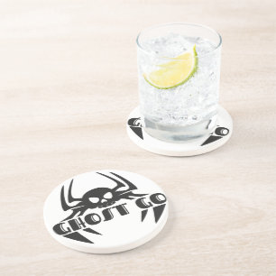 Dessous De Verre En Grès Saison Éffrayante de Ghost Go