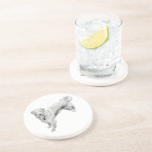 Dessous De Verre En Grès Saison Feuille Sentinel (Côté)