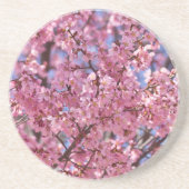 Dessous De Verre En Grès Sakura Pink Cherry Blossom Sky (Devant)
