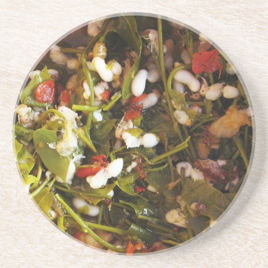 Dessous De Verre En Grès Salade d'oeufs de la fourmi rouge... Thai Street F (Devant)